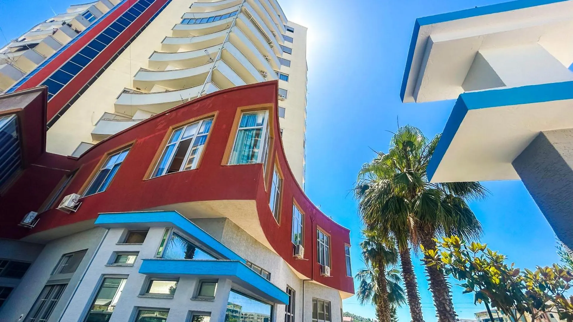White Apartment Golem  Golem (Tirana)