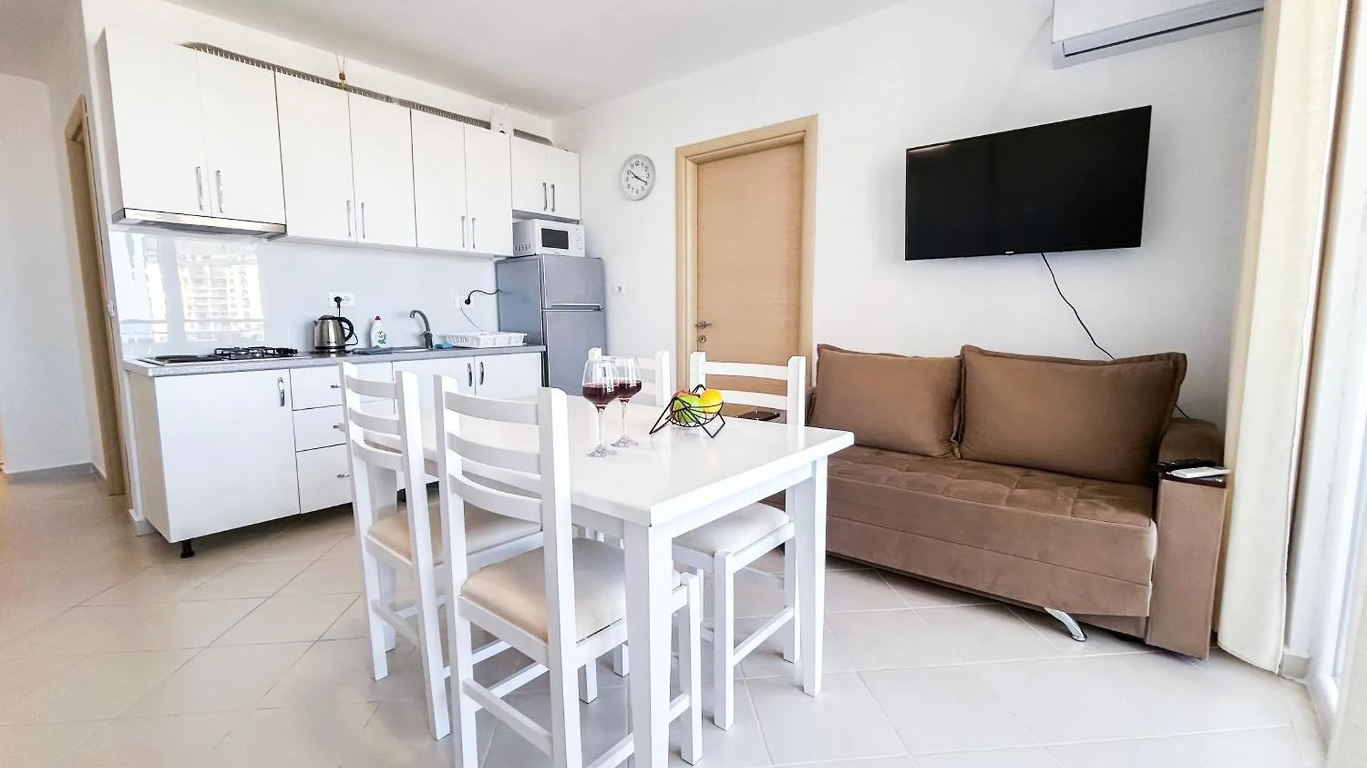White Apartment Golem